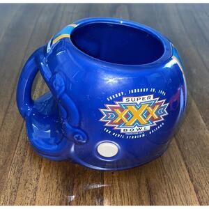 SUPER BOWL XXX NFL COWBOYS STEELERS Coffee Mug JANUARY 28th 1996 Maxwell Coffee